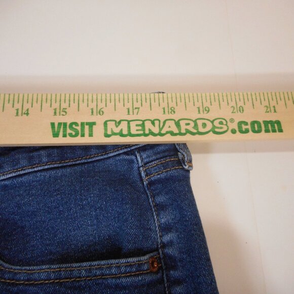 Old Navy Jeans Women’s Size 16 Blue Extra High-Rise Kicker Boot-Cut Blue Denim - Picture 5 of 10